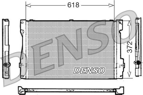 Denso DCN33006 - Kondenser, kondisioner furqanavto.az