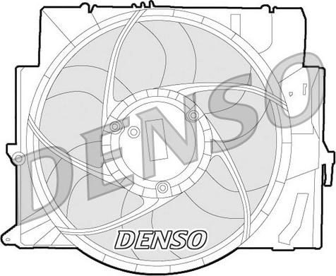 Denso DER05006 - Fen, radiator furqanavto.az