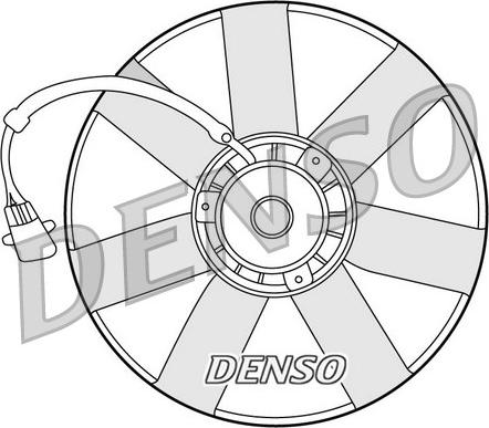 Denso DER32002 - Fen, radiator furqanavto.az