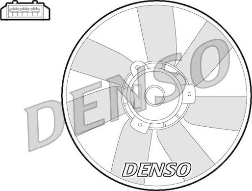 Denso DER32013 - Fen, radiator www.furqanavto.az