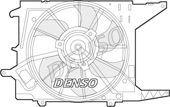 Denso DER37003 - Fen, radiator furqanavto.az