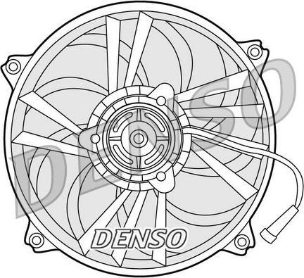 Denso DER21014 - Fen, radiator furqanavto.az