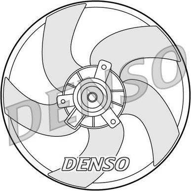 Denso DER21011 - Fen, radiator furqanavto.az