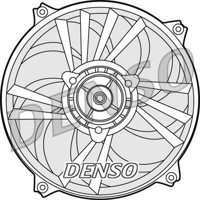 Denso DER21013 - Fen, radiator furqanavto.az