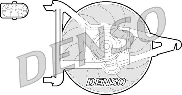 Denso DER21021 - Fen, radiator furqanavto.az