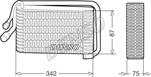 Denso DEV09001 - Buxarlandırıcı, kondisioner furqanavto.az