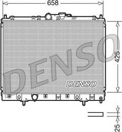 Denso DRM45006 - Radiator, mühərrikin soyudulması furqanavto.az