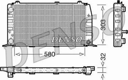 Magneti Marelli 350213401000 - Radiator, mühərrikin soyudulması furqanavto.az