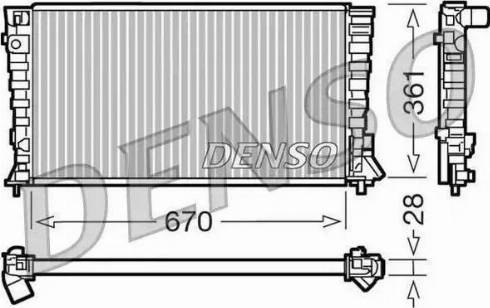 Ava Quality Cooling CN 2153 - Radiator, mühərrikin soyudulması furqanavto.az