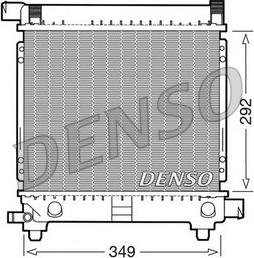 Denso DRM17027 - Radiator, mühərrikin soyudulması furqanavto.az