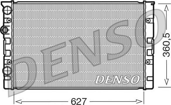 Denso DRM26006 - Radiator, mühərrikin soyudulması furqanavto.az