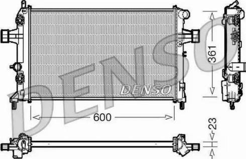 Nissens 63004A - Radiator, mühərrikin soyudulması furqanavto.az