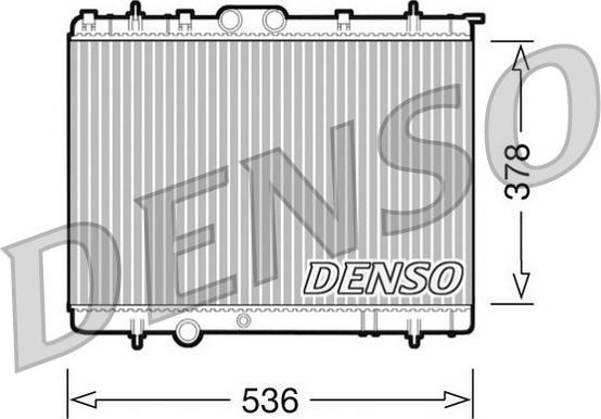 Denso DRM21030 - Radiator, mühərrikin soyudulması furqanavto.az
