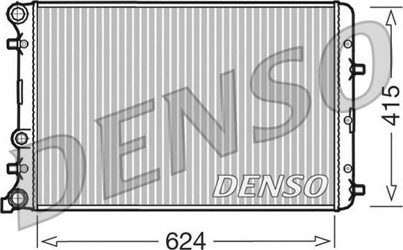 Denso DRM27003 - Radiator, mühərrikin soyudulması furqanavto.az