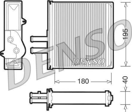 Denso DRR09060 - İstilik dəyişdiricisi, daxili isitmə furqanavto.az