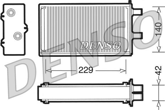 Denso DRR13001 - İstilik dəyişdiricisi, daxili isitmə furqanavto.az