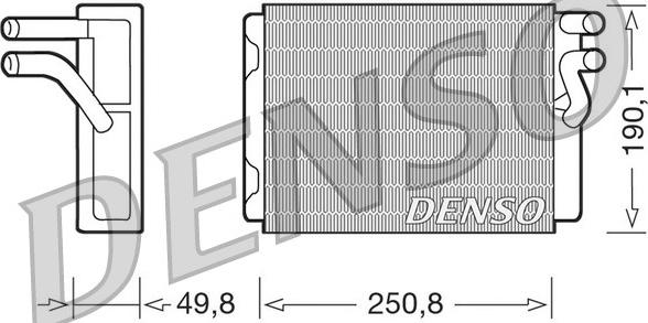 Denso DRR33010 - İstilik dəyişdiricisi, daxili isitmə furqanavto.az