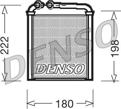 Denso DRR32005 - İstilik dəyişdiricisi, daxili isitmə furqanavto.az