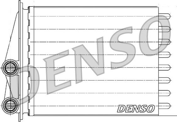 Denso DRR23020 - İstilik dəyişdiricisi, daxili isitmə furqanavto.az