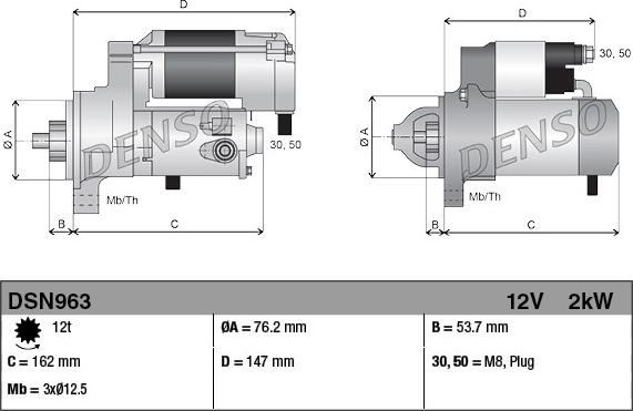 Denso DSN963 - Başlanğıc furqanavto.az