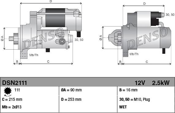 Denso DSN2111 - Başlanğıc furqanavto.az