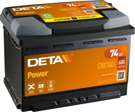 DETA DB740 - Başlanğıc batareyası furqanavto.az