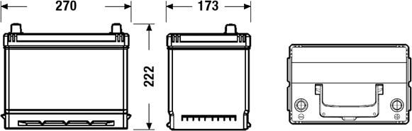 DETA DB704 - Başlanğıc batareyası furqanavto.az