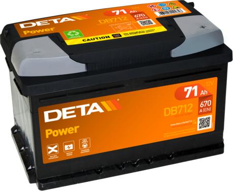 DETA DB712 - Başlanğıc batareyası furqanavto.az