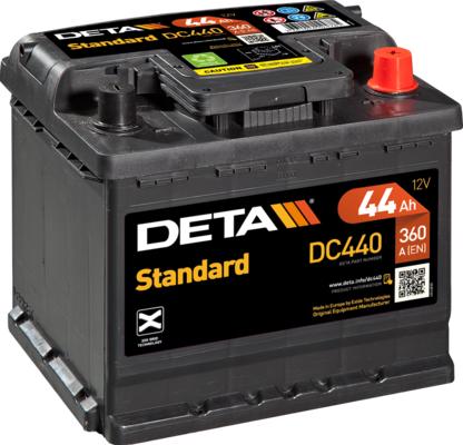 DETA DC440 - Başlanğıc batareyası furqanavto.az