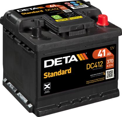 DETA DC412 - Başlanğıc batareyası furqanavto.az