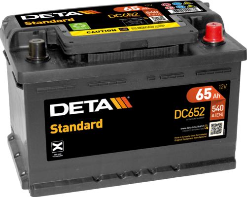 DETA DC652 - Başlanğıc batareyası furqanavto.az