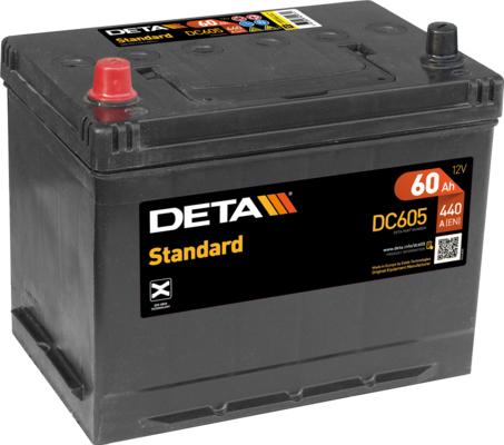 DETA DC605 - Başlanğıc batareyası furqanavto.az