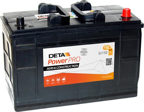 DETA DJ1102 - Başlanğıc batareyası furqanavto.az