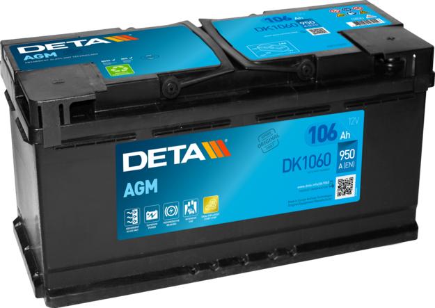 DETA DK1060 - Başlanğıc batareyası furqanavto.az