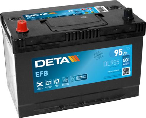 DETA DL955 - Başlanğıc batareyası furqanavto.az