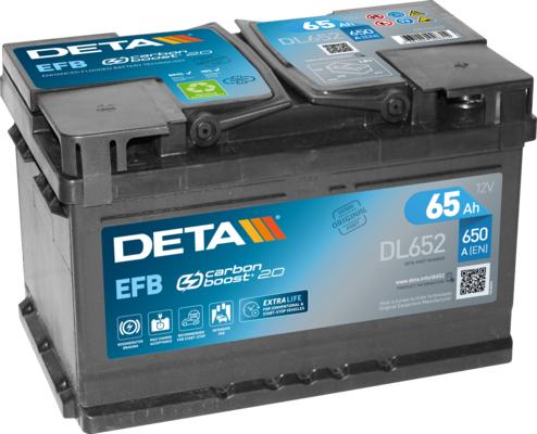 DETA DL652 - Başlanğıc batareyası furqanavto.az