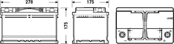 DETA DL652 - Başlanğıc batareyası furqanavto.az