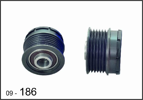 DEXWAL MOBIDEX 09-186 - Kasnak, alternator, sərbəst dönərli mufta furqanavto.az