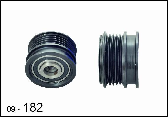 DEXWAL MOBIDEX 09-182 - Kasnak, alternator, sərbəst dönərli mufta furqanavto.az