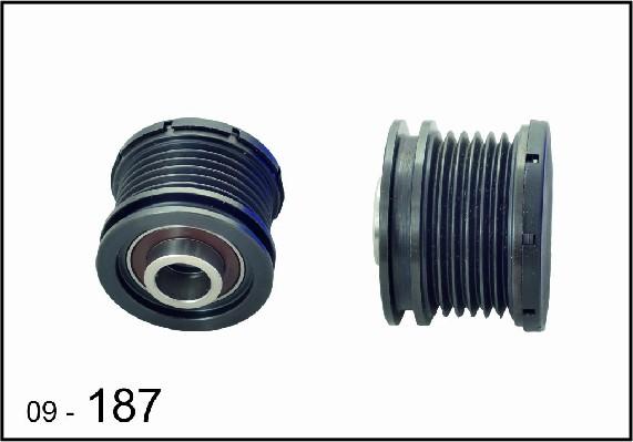 DEXWAL MOBIDEX 09-187 - Kasnak, alternator, sərbəst dönərli mufta furqanavto.az