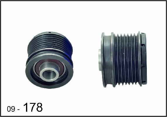 DEXWAL MOBIDEX 09-178 - Kasnak, alternator, sərbəst dönərli mufta furqanavto.az