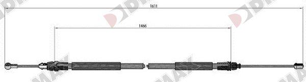 Diamax AA3006 - Kabel, dayanacaq əyləci furqanavto.az