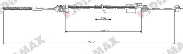 Diamax AA3028 - Kabel, dayanacaq əyləci furqanavto.az