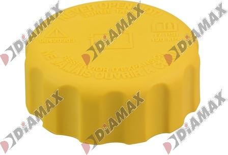 Diamax AD07006 - Sızdırmazlıq qapağı, soyuducu çəni furqanavto.az