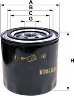 Diamax DL1146 - Yağ filtri furqanavto.az