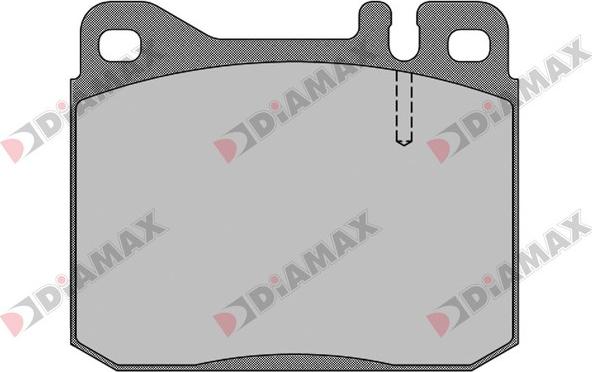 Diamax N09629 - Əyləc altlığı dəsti, əyləc diski furqanavto.az