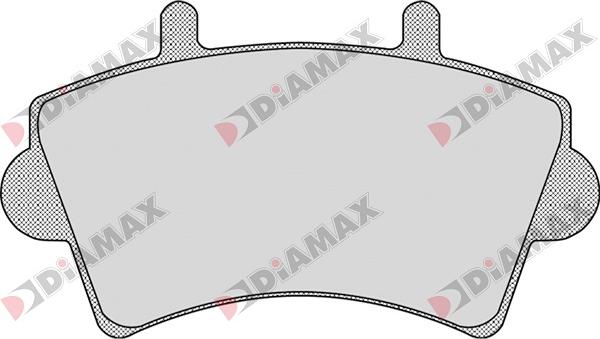 Diamax N09022 - Əyləc altlığı dəsti, əyləc diski furqanavto.az