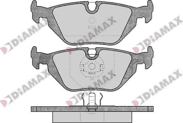 BOSCH 986424484 - Əyləc altlığı dəsti, əyləc diski furqanavto.az