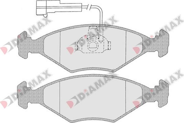 ACDelco AC0581204D - Əyləc altlığı dəsti, əyləc diski furqanavto.az