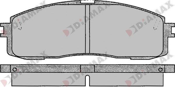 OEMparts V91182013 - Əyləc altlığı dəsti, əyləc diski furqanavto.az